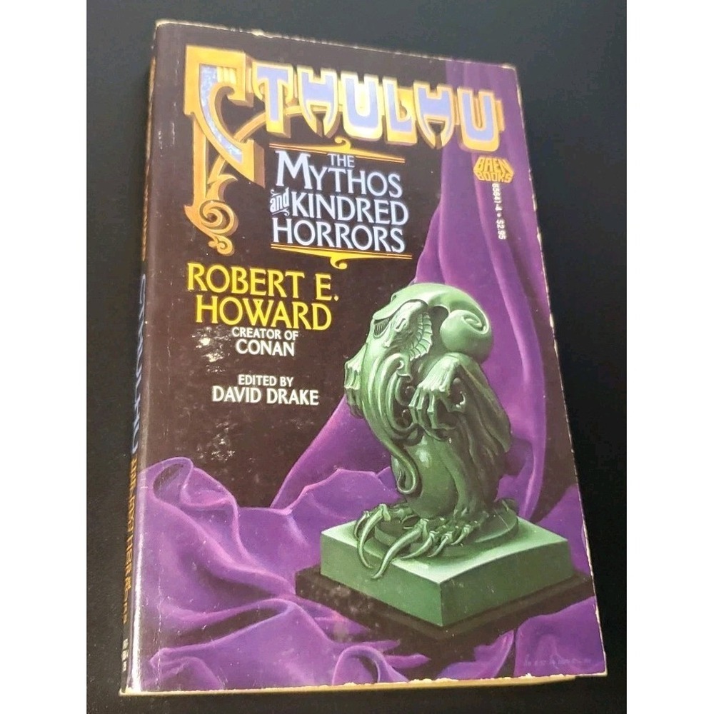 Horror Lovecraft vintage Pb, Cthulhu Mythos& by Howard, Bean FBE 1987